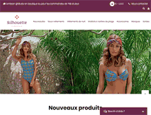 Tablet Screenshot of lingeriesilhouette.com